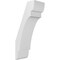 Ekena Millwork 4-in. W x 6-in. D x 14-in. H Olympic Architectural Grade PVC Knee Brace BRCP04X06X14OLY - alternate 1